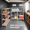 Étagère robuste pour charges lourdes - 160 x 160 x 40 cm, Voir les images du produit 7