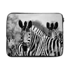 MuchoWow® Laptop Hülle 15 Zoll Zebra - Schwarz - Weiß - Produktbild-Vorschau 1