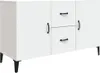 vidaXL Sideboard Weiß 100x36x60 cm Holzwerkstoff Produktbild-Vorschau 2