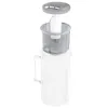 An exploded view of a water filter pitcher. Produktbild-Vorschau