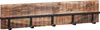 Garderobenleiste - Braun - Schwarz - Mangoholz massiv - Produktbild-Vorschau 1