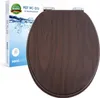 sanicomfort WC Sitz Wood dark, MDF Holzkern, mit Produktbild-Vorschau 1