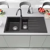 Faizee Home | Napoli Granitspüle Schwarz 100x50 cm | 2 Produktbild-Vorschau 10