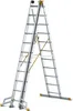 Drabest | Drabina aluminiowa wielofunkcyjna, 3x11, składana Podgląd zdjęcia produktu 2