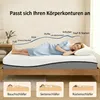 HOMCOM Matratze 140x200cm H3 Mittelfest 20 cm Höhe Produktbild-Vorschau 5