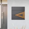 ML-Design Briefkasten mit Zeitungsfach, 37x36,5x11 cm, Produktbild-Vorschau 1