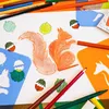 Schablonen Malen für Kinder, 8 Stück Set 15x15 cm Produktbild-Vorschau 5