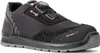 A single black and gray safety shoe is shown against a white background. Produktbild-Vorschau
