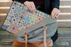 MuchoWow® Laptop Hülle 17 Zoll Laptoptasche Blumen - Muster Produktbild-Vorschau 7