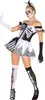 dressforfun® Frauenkostüm Black White Skeleton Produktbild-Vorschau 1