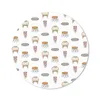 MuchoWow® Mauspad Mousepad Wohnzimmer - Farbe - Muster Produktbild-Vorschau 1