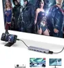HUB USB-C HDMI 4k LAN RJ45 Gigabit PD 100W USB 3.0-Adapter Produktbild-Vorschau 2