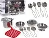 Set Metalltöpfe für Kinder 3+ Kochtöpfe + Utensilien + Produktbild-Vorschau 9