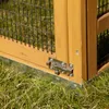 Kerbl Pro Enclos pour lapins 115 x 85 x 90 cm Bois 81720 Voir les images du produit 4