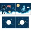 Spielvorhang Stoffset mit Space Shuttle Motiv passend für Produktbild-Vorschau 1