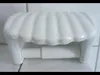 Toilettenpapierhalter in Form einer Muschel Dekor weiß Produktbild-Vorschau 1