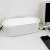 Vilde Kabelbox Kabelhalter Kabeldose Kabelbehälter weiß Produktbild-Vorschau 3