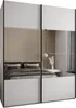 MEBLE KRYSPOL LUX 4 Schrank - 245,5x200x64cm - Weiß, Weiß, Produktbild-Vorschau 1