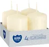 Candela votiva BISPOL Aura 7H 6CM SW40/60 KREMMOWA 4 pz. Anteprima dell’immagine prodotto 2
