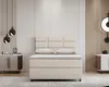 Boxspringbett 120x200, mit Bettkasten, Beige, Matratze und Produktbild-Vorschau 4