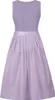 Dirndl Hofstetten 65cm Länge flieder 48 Produktbild-Vorschau 3
