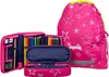 A set of school supplies including a pencil case and a drawstring bag, all with a star pattern. Anteprima dell’immagine prodotto