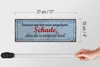 Holzschild Spruch 27x10cm gestern war hier noch aufgeräumt Produktbild-Vorschau 5