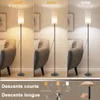 ZMH Vloerlamp met stoffen kap, woonkamer, LED staande lamp, Productafbeelding-voorbeeld 14