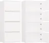 Two views of a white cabinet or dresser. Náhled obrázku produktu