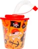 12er Set Kinder Trinkbecher Pirat im 3D-Design - 250ml Náhľad obrázku produktu 3