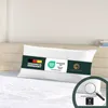 A white pillow on a bed. Produktbild-Vorschau
