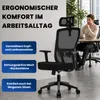 HOOLAMYIE Bürostuhl ergonomisch bis 200 kg, Produktbild-Vorschau 2