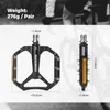 Pédales de vélo ROCKBROS en aluminium antidérapantes à Voir les images du produit 2