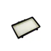 A rectangular vacuum cleaner filter with a black frame and a white pleated filter material. Produktbild-Vorschau