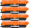 Four toner cartridges stacked vertically against a white background. Produktbild-Vorschau