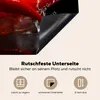 KitchenYeah© Herdabdeckplatte Paprika - Rot - Schwarz - Produktbild-Vorschau 3