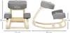 Stolička Vinsetto, ergonomická stolička, čalúnená stolička, Náhľad obrázku produktu 3