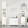 A clean, modern bathroom setting with white furniture and fixtures. Náhled obrázku produktu