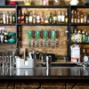 Relaxdays Barbutler da parete, dosatore per 8 bottiglie, Anteprima dell’immagine prodotto 2