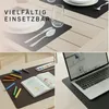6 Stück Platzset Kunstleder, Wendbares Tischset 45x30cm, Produktbild-Vorschau 5
