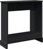 A black fireplace surround unit. Náhled obrázku produktu