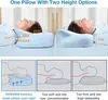 Nackenstützkissen, Orthopädisches Memory-Foam-Kissen,  Produktbild-Vorschau 7