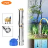 XINZI Tiefbrunnen-Rohrpumpe 370W Edelstahl mit 20m Kabel, Produktbild-Vorschau 1