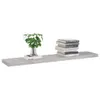 vidaXL Étagère suspendue gris béton 120x23,5x3,8 cm MDF Voir les images du produit 13