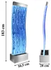 RealG RC-K-2502 Volně stojící bublinková vodní stěna s LED Náhled obrázku produktu 13