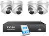 ZOSI 5MP Überwachungskamera Set, Videoüberwachung mit 4X Produktbild-Vorschau 1