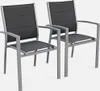 Set tavolo da giardino allungabile in alluminio con 6 Anteprima dell’immagine prodotto 7