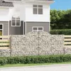 Gabionen mit Hochbogen 11 Stk 300x50x140/160cm Verzinktes Produktbild-Vorschau 2