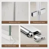 S'AFIELINA Cabine de douche pliante en 2 pièces pour Voir les images du produit 5