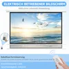HOMCOM Elektrické premietacie plátno 266 x 149 cm, pomer Náhľad obrázku produktu 4